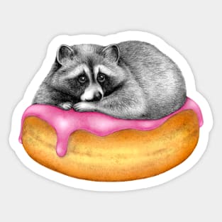 Glazed Doughnut Daydream Sticker